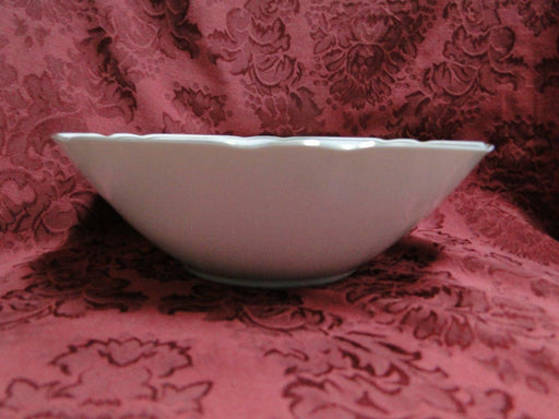 Schirnding Feston, Double Ring Gold Trim, Scalloped: Round Serving Bowl, 9"