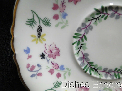 Haviland (Limoges) Blue Bell, Gold Trim: 5 3/4" Saucer (s) Only, No Cup