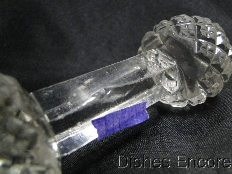 Clear, Cut Squares: Knife Rest, 4 3/8" x 1 5/8", As Is --  CR#114C