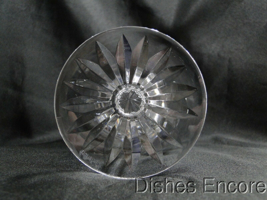 Waterford Crystal Ashling, Cut Fans & Panels: Water or Wine Goblet 7", Flaw
