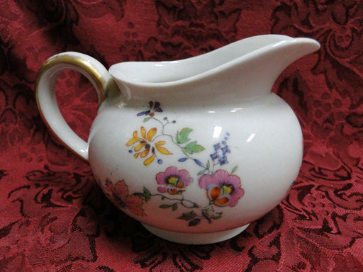 Haviland (Limoges) Head 56, Pink & Yellow, CHF 189: Creamer / Cream Pitcher