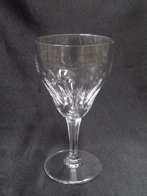 Val St. Lambert Riviera, 9 Cut Thumbprints: Port Wine (s), 5 3/8" Tall