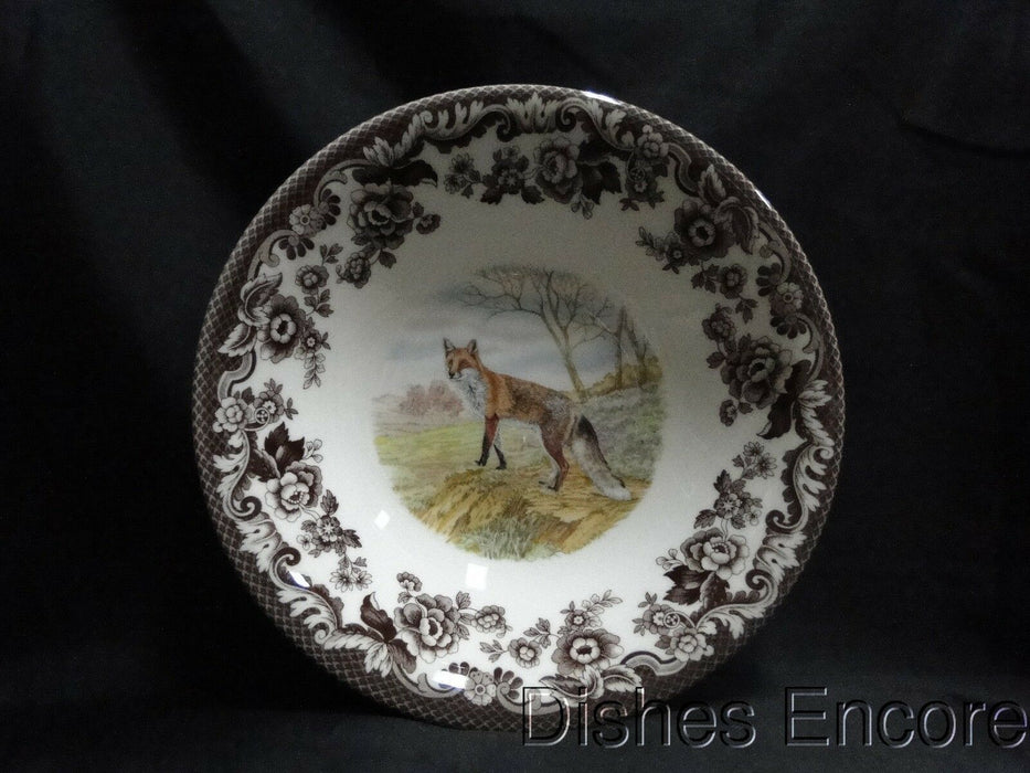 Spode Woodland Red Fox, England: NEW Ascot Salad / Soup Bowl, 8", Box