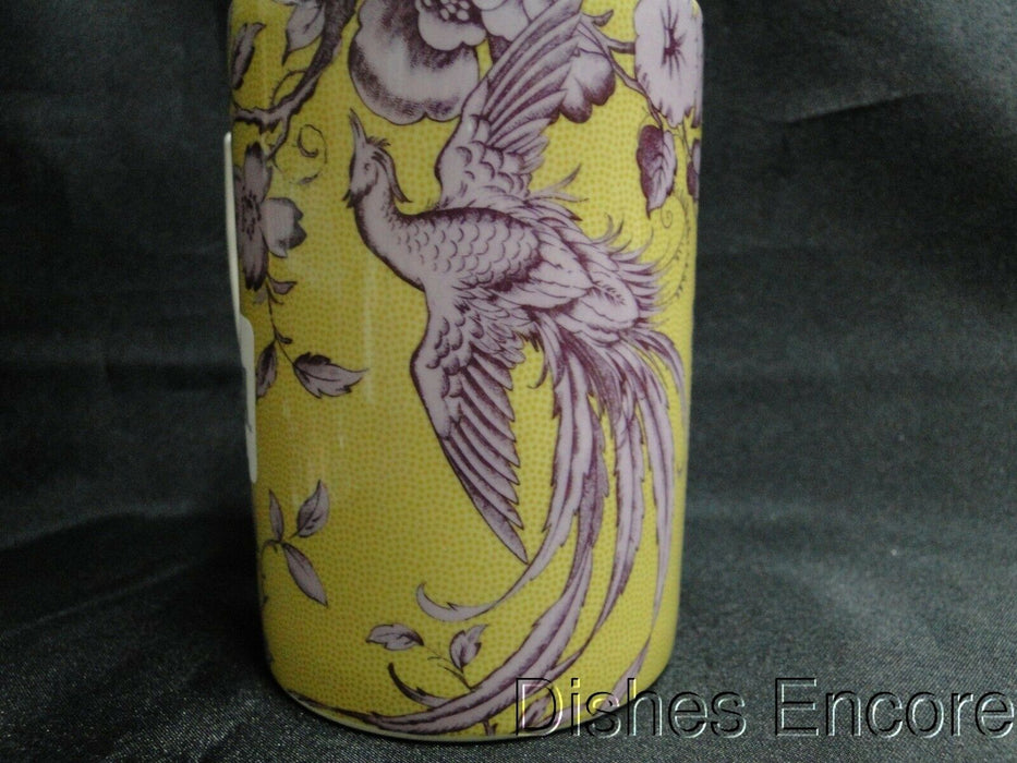Spode Kingsley, Florals & Bird on Ochre, England: NEW Mug (s), 4 1/4", 12 oz