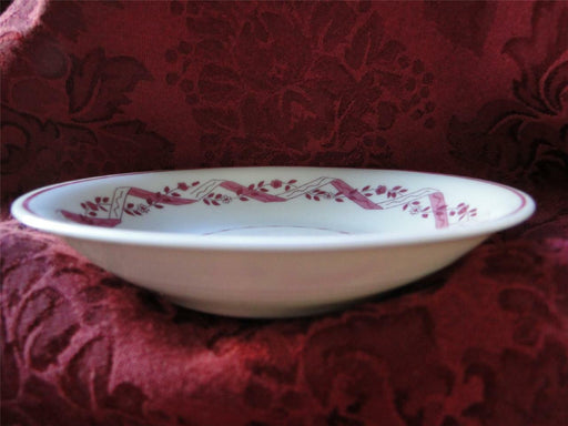 Haviland (New York) Holmsford, Pink Design: Rim Soup Bowl (s), 7 1/4"