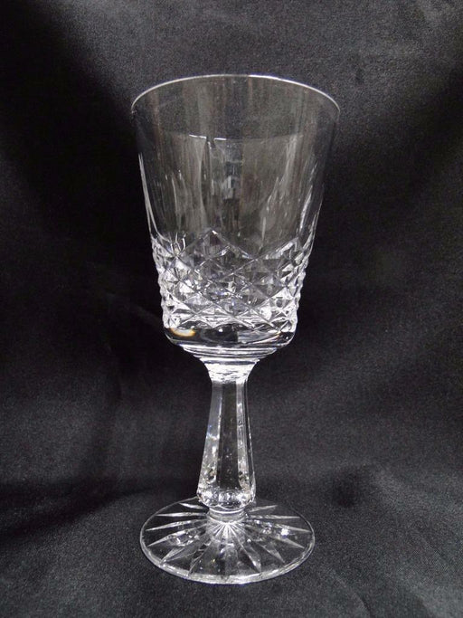 Waterford Crystal Kenmare, Cut Ovals & Squares: Claret Wine (s), 6" Tall