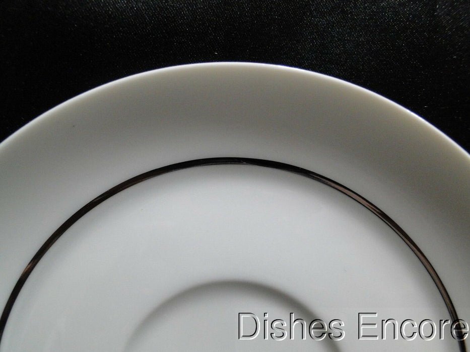 Thomas China Platinum Band, Lanzette Shape: 5 5/8" Saucer Only, No Cup