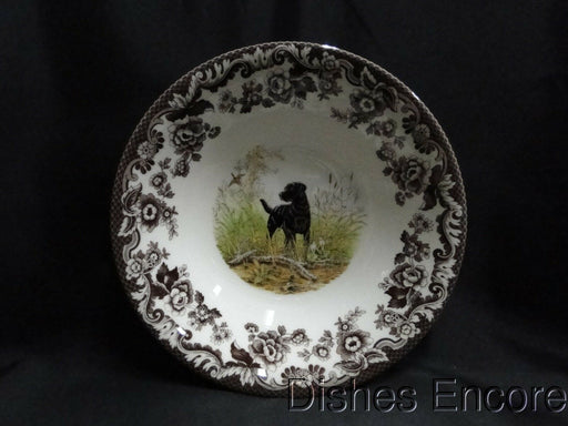 Spode Woodland Black Labrador Hunting Dog: NEW Ascot Cereal / Soup Bowl 8", Box