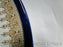 Royal Worcester White w/ Cobalt Blue Band & Tan, Vitreous: Rim Soup Bowl 10 1/8"
