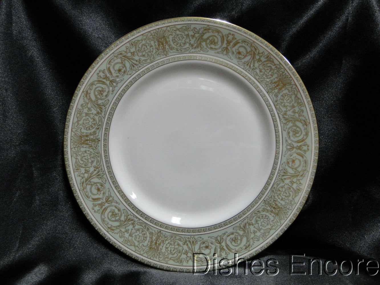 Royal Doulton English Renaissance, Green Scrolls: Dinner Plate (s), 10 5/8"