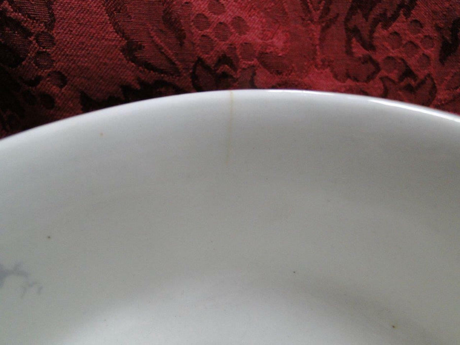 Warwick War91, Pink Rose Sprigs, Gold Daubs: Bowl 5 1/4" x 2 5/8", As Is