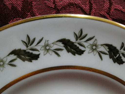 Royal Worcester Bernina, White & Yellow Flowers: Bread Plate (s), 6 1/8"