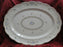 Royal Doulton Dorset, Blue Flowers, Tan Leaves & Trim: Platter, 16" x 12"