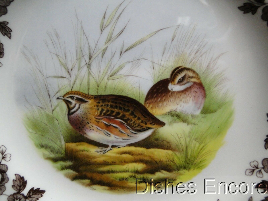 Spode Woodland Quail Game Bird, England: NEW Salad Plate (s), 7 3/4", Box
