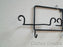 Bard's Horizontal Black Metal Display Rack for Four Cup & Saucer Sets, 26"