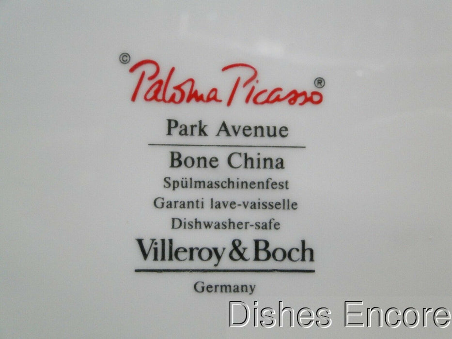 Villeroy & Boch Park Avenue, Paloma Picasso: Dinner Plate (s), 10 5/8"