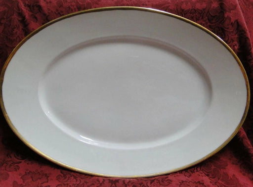 C. Tielsch Altwasser, White w/ Gold Trim: Platter, 17 1/8" x 11 3/4"