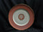 Rosenthal R768, Peach/Rose Band & Center, Floral Urn: Dinner Plate (s), 10 3/4"