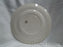 Salem Victorian Ladies, Red Rim, Scene, Century: Service Plate, 11" -- Crazing