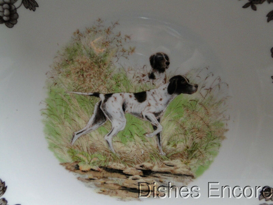 Spode Woodland Flat Coat Pointer: NEW Ascot Cereal / Soup Bowl, 8", Box