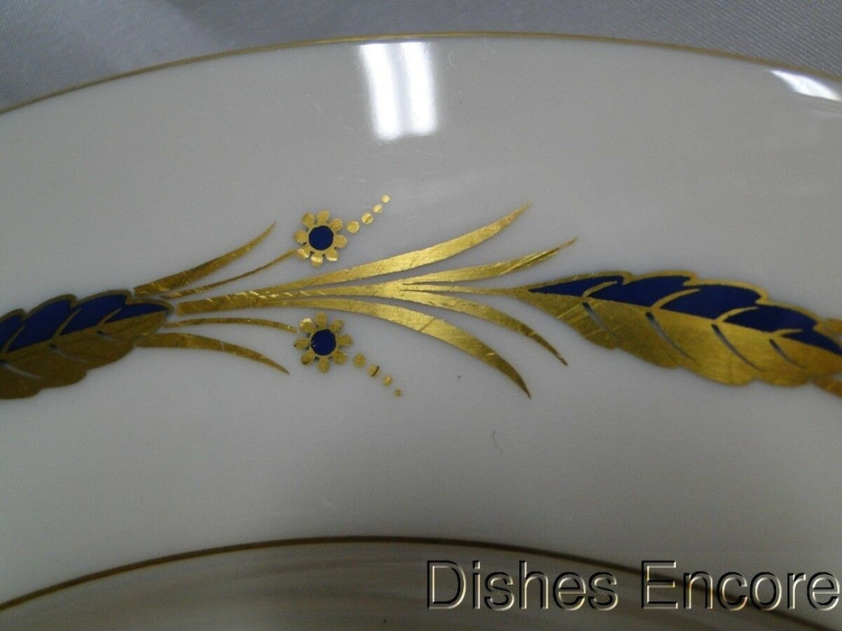 Lenox P459B: Ivory w/ Cobalt Blue & Gold Wheat: Dinner Plate (s), 10 1/2"