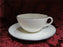 Lenox Olympia Platinum, Coupe Shape, Platinum Trim: Cup & Saucer Set (s)