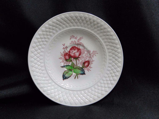 Copeland Spode's Mansard Lady Anne, Pink Roses: 6" Saucer Only, No Cup, Crazing