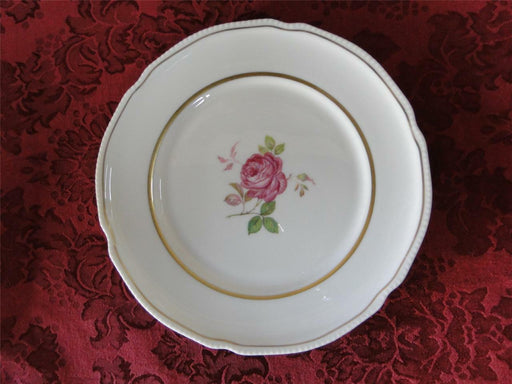 Castleton Dolly Madison, Rose w/ Gold Trim: Salad Plate (s), 7 7/8"