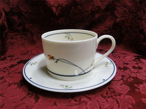 Gorham Ariana, Town and Country Blue Band: Cup & Saucer Set (s)