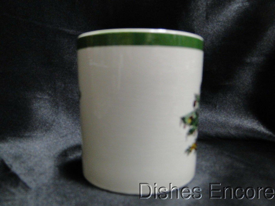 Spode Christmas Tree, Green Trim, England: Mug (s), 3 1/4" Tall, Crazing