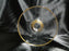Gold Ball Stem, Gold Trim, "V" Shape: Iced Tea (s), 7 1/4" -- CR#084