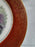 Salem Victorian Ladies, Red Rim, Scene, Century: Service Plate, 11" -- Crazing