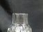 Clear w/ Cut Design: Hurricane Lamp Base, No Globe, 6", As Is  -- MG#111