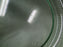 Vaseline Glass, Green, Ridged Border: Luncheon Plate (s), 8", CR#109