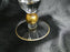 Gold Ball Stem, Gold Trim, "V" Shape: Iced Tea (s), 7 1/4" -- CR#084