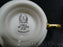 Lenox Lowell P-67 Gold Encrusted Band, Gold Backstamp: Cup & Saucer Set (s)