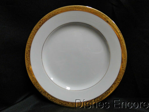 American Atelier Windsor Gold 5034, Fine China of Japan: Salad Plate (s), 8 1/4"