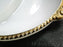Anchor Hocking Swirl Golden Anniversary Milk Glass: 3-Part Relish Dish, Worn