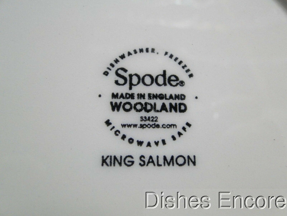 Spode Woodland King Salmon Fish: NEW Ascot Cereal / Soup Bowl (s), Box