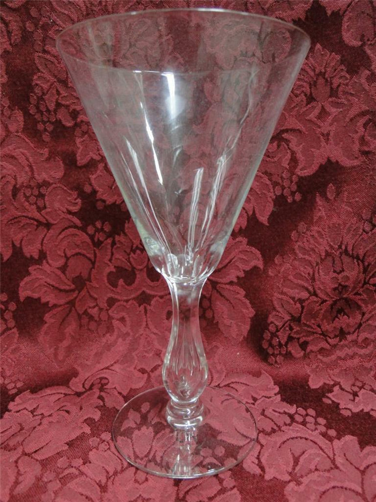Kosta Boda Grace, Flared: Water or Wine Goblet, 7" Tall