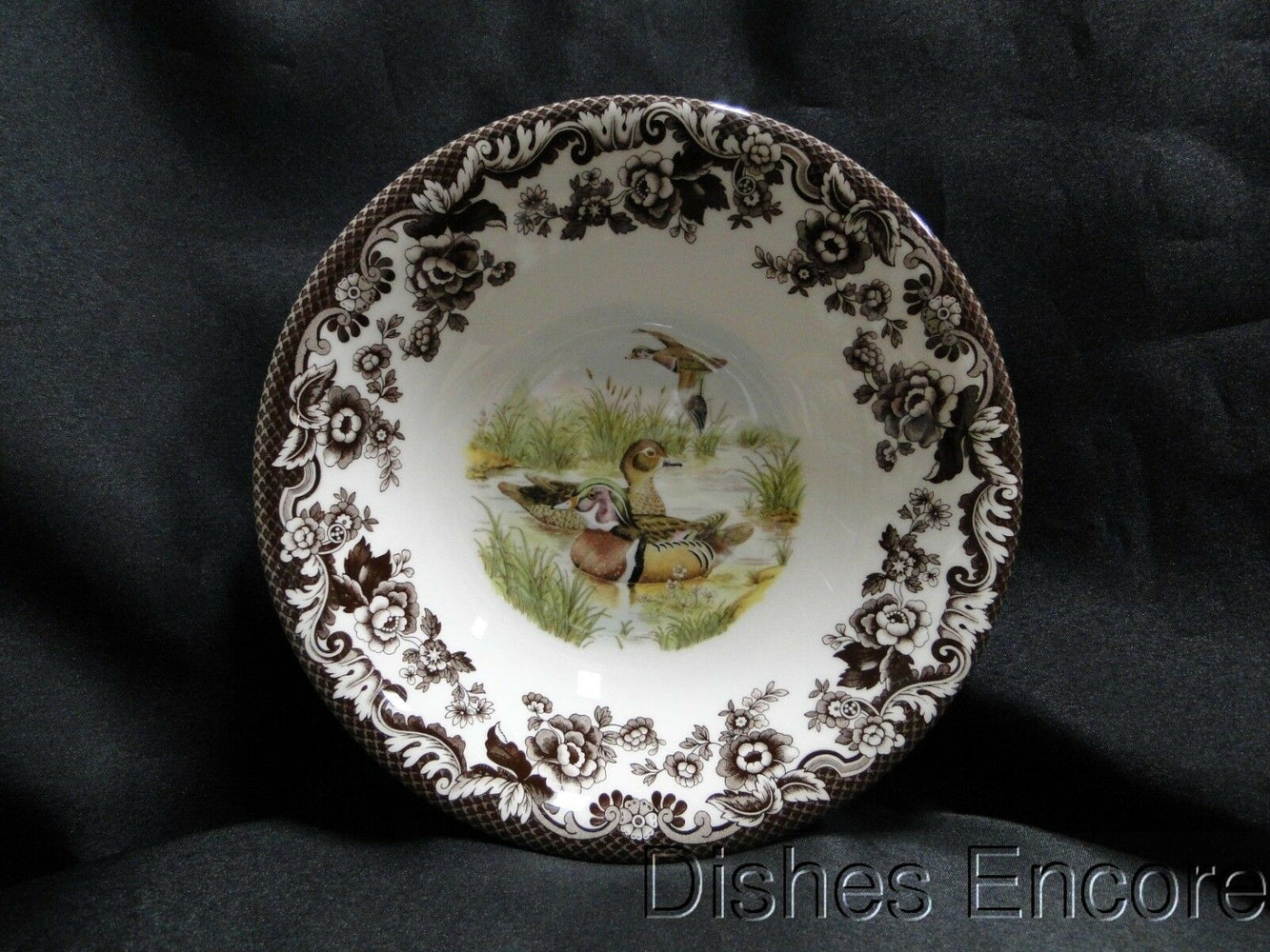 Spode Woodland Wood Duck, England: NEW Ascot Cereal / Soup Bowl, 8", Box