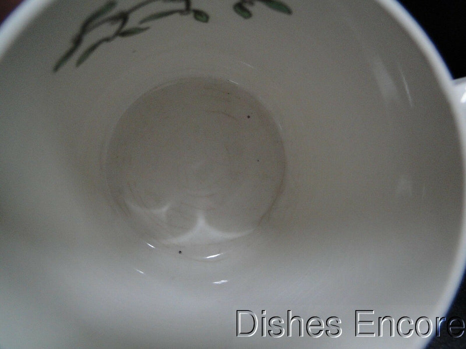 Spode Christmas Tree, Green Trim, England: Mug (s), 3 1/4" Tall, Crazing