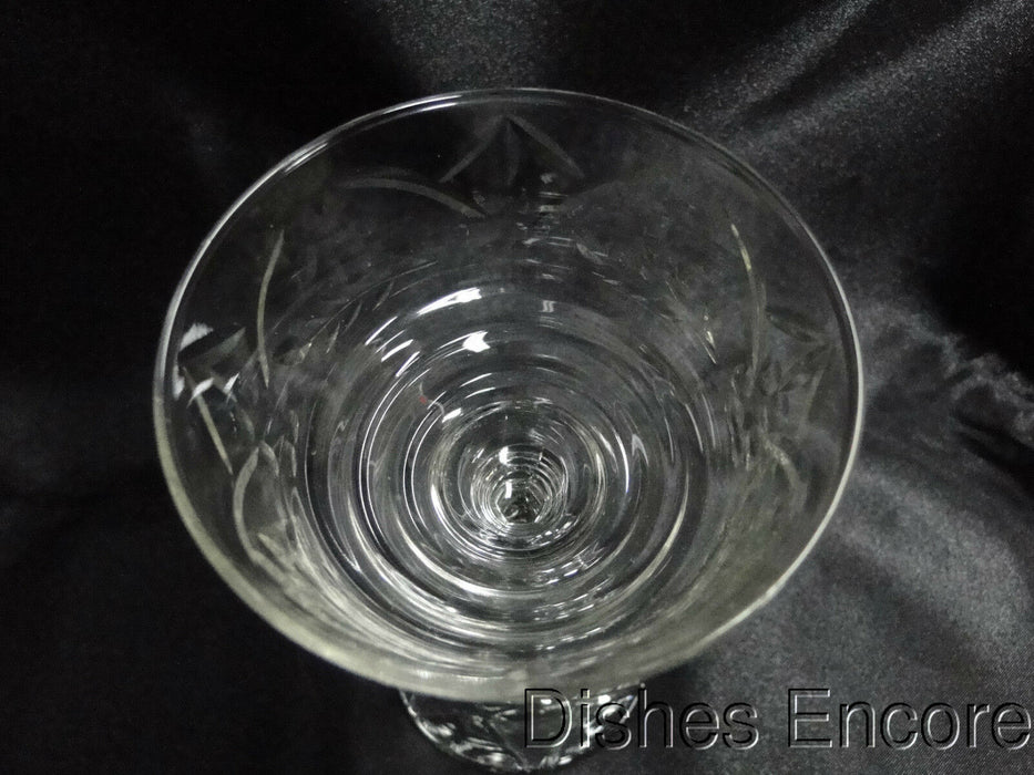 Rock Sharpe Normandy, Stem 3005, Cut Florals: Liquor Cocktail (s), 5 3/4" Tall
