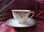 Royal Doulton Lynnewood, Leaves, Brown Edge: Cup & Saucer Set (s)