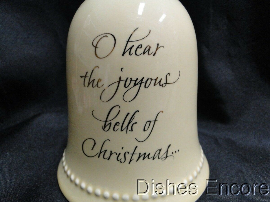 Hallmark Christmas Bell w/ Fruit, "Ode to Joy" Music Box, 5 1/2" Tall
