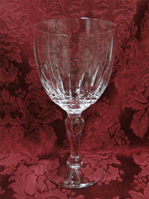 Stuart Hampshire, Vertical Cuts: Water or Wine Goblet 6 1/4"