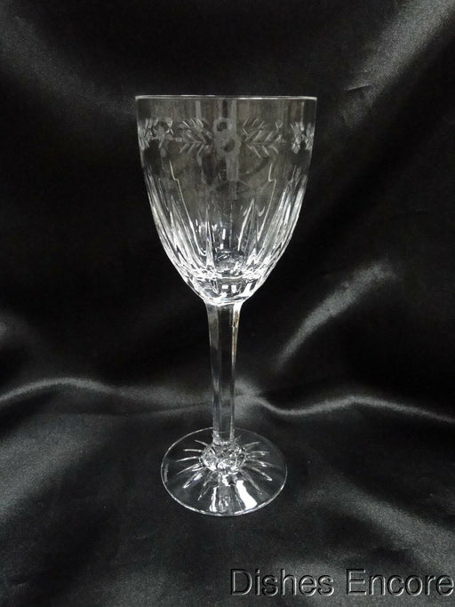 Wedgwood Calendore, Floral, Vertical, & Panel Cuts: Wine Glass (es), 7 5/8"