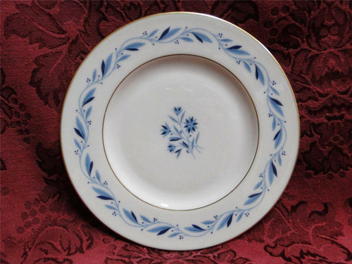 Lenox Blue Ridge / Blueridge, Blue Flowers, Gold Trim: Bread Plate (s), 6"
