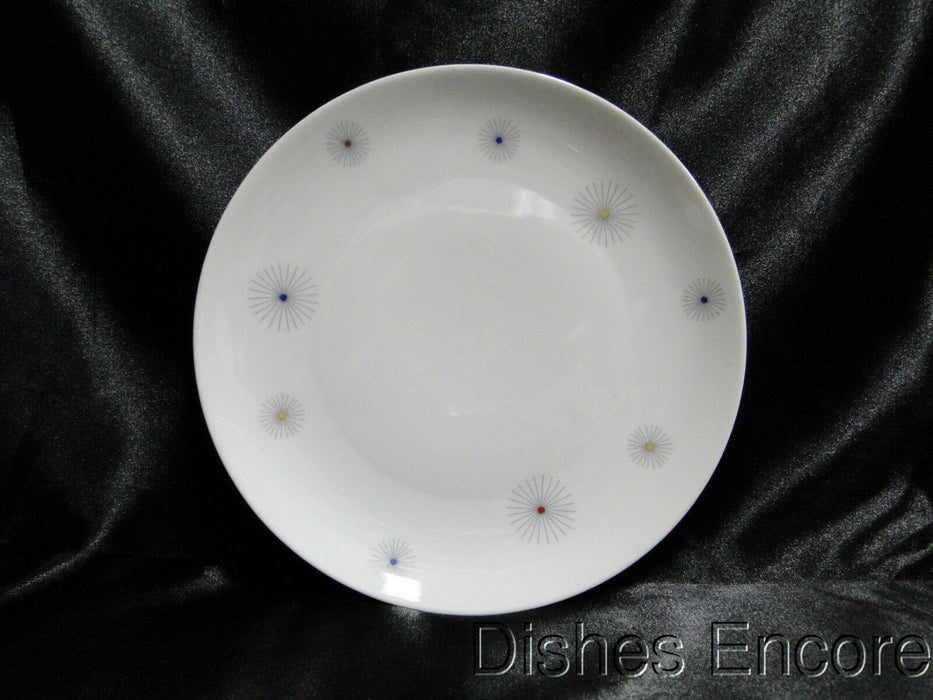 Seltmann 23615, Liane Shape, Multicolor Starbursts: Salad Plate (s), 7 1/2"