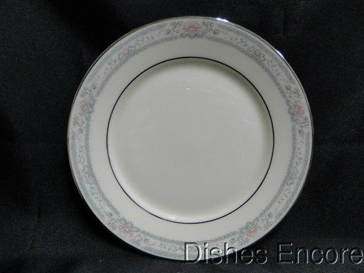 Lenox Charleston, Pastel Floral Band, Platinum: Bread Plate (s), 6 1/2"